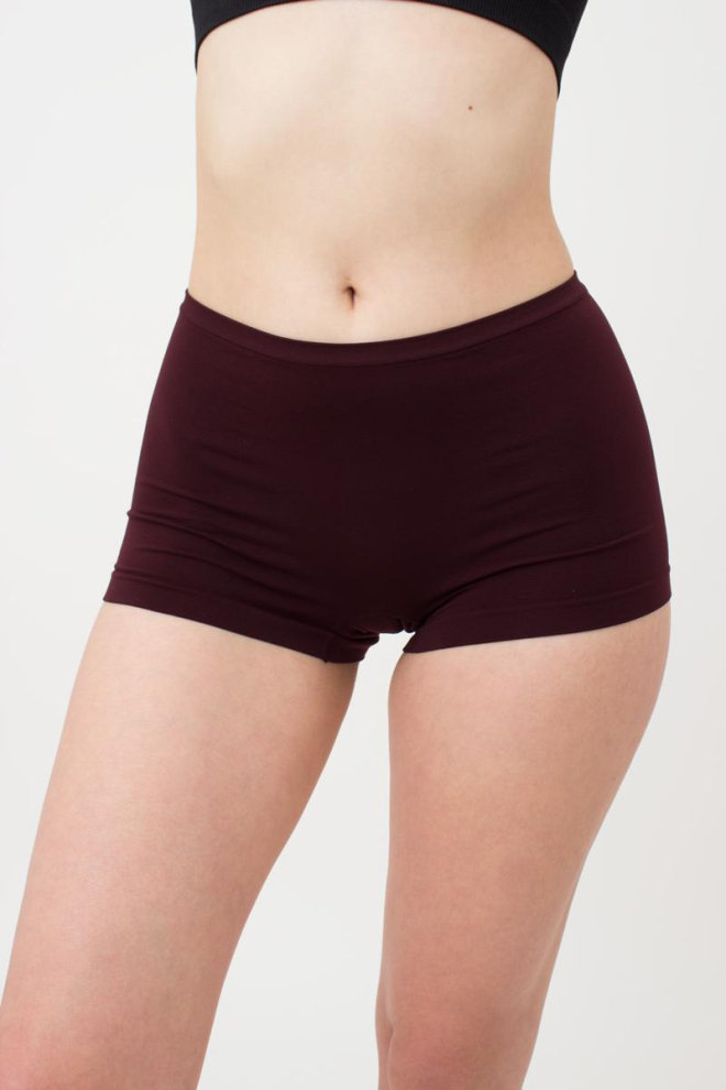 Жіночі труси-шорти безшовні Boxer Briefs Color Giulia (marsala)