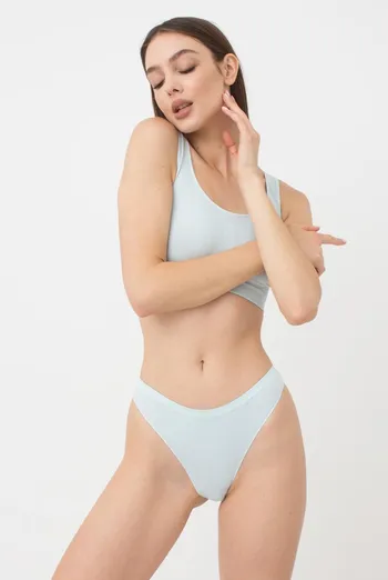 Жіночі безшовні труси бразиліана Brasilian briefs color Giulia (spun sugar) Жіночі безшовні труси бразиліана Brasilian briefs color Giulia (spun sugar)