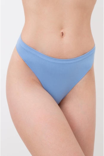 Женские бесшовные трусы бразилиана Brasilian briefs color Giulia (lacecap hydrangea), голубой Женские бесшовные трусы бразилиана Brasilian briefs color Giulia (lacecap hydrangea), голубой