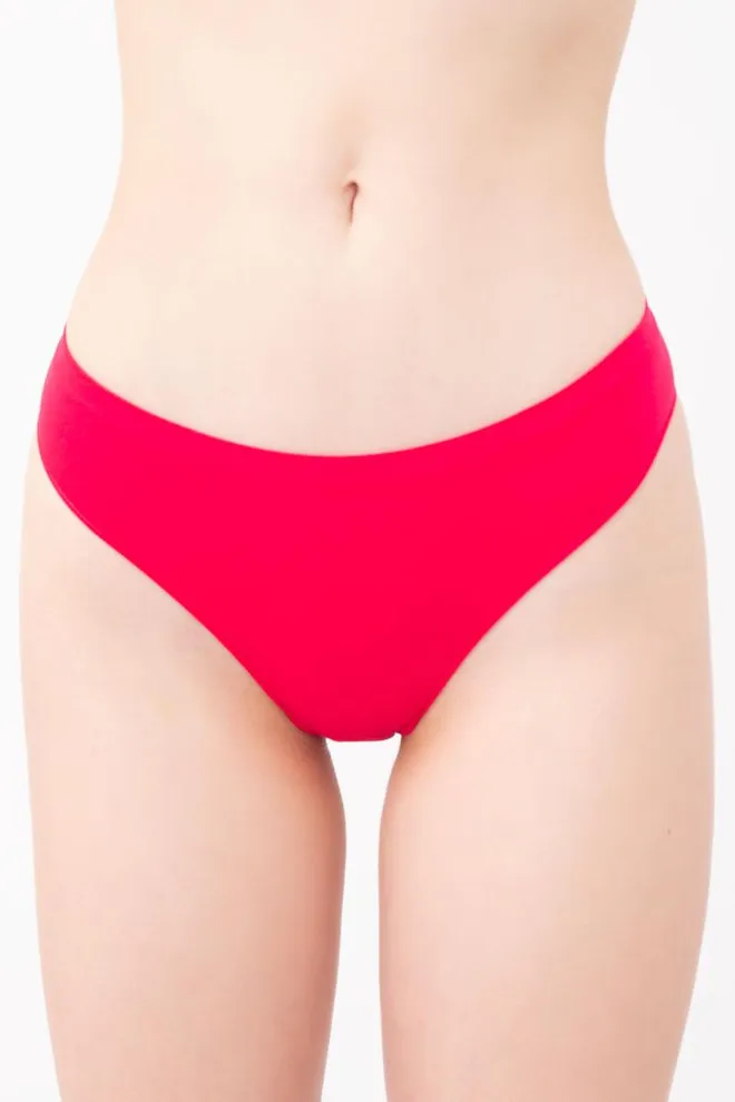 Жіночі безшовні труси бразиліана Brasilian briefs color Giulia (raspberry sorbet)
