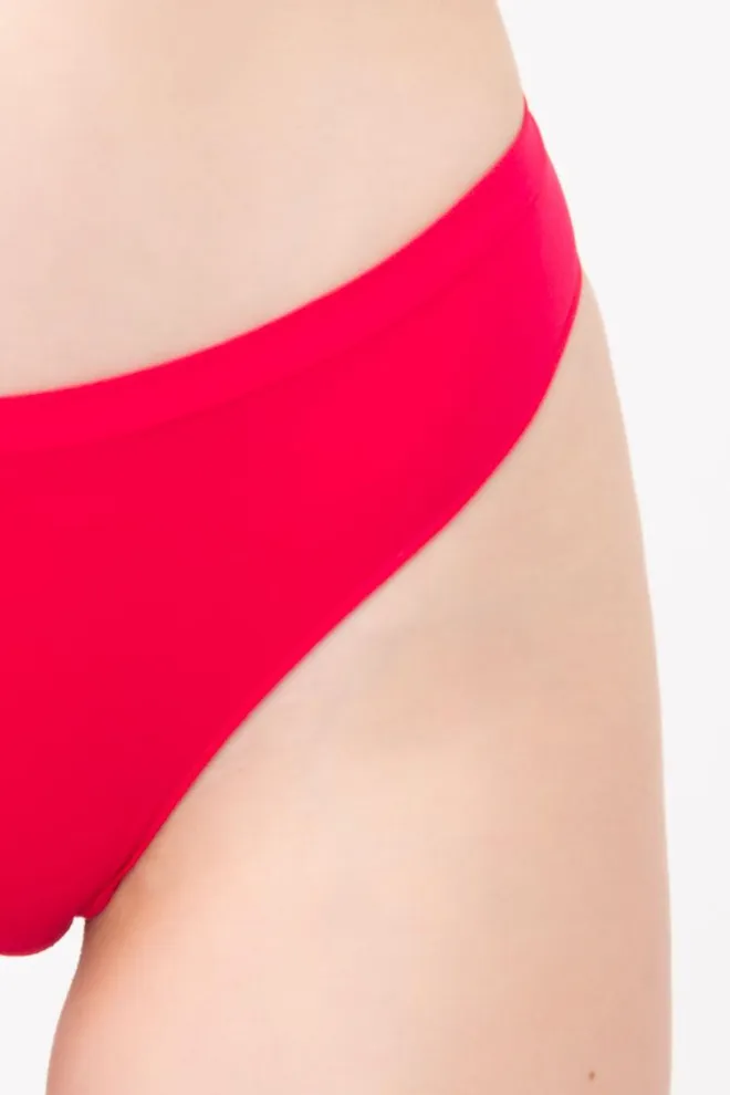 Жіночі безшовні труси бразиліана Brasilian briefs color Giulia (raspberry sorbet)