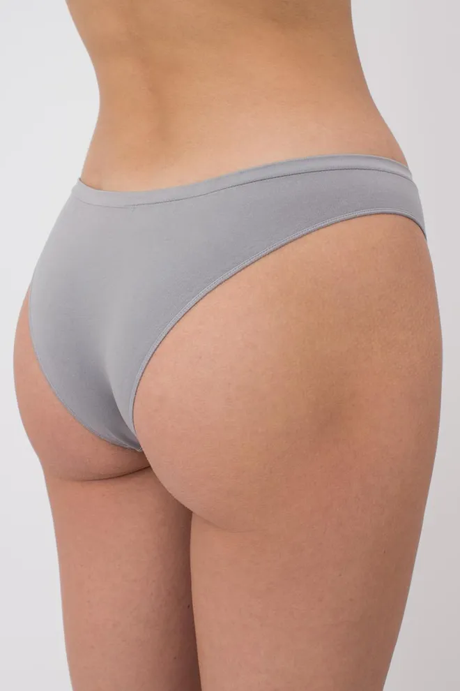 Жіночі безшовні труси бразиліана Brasilian briefs color Giulia (ultimate grey)