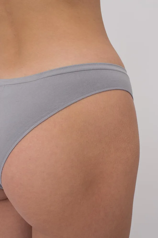 Жіночі безшовні труси бразиліана Brasilian briefs color Giulia (ultimate grey)