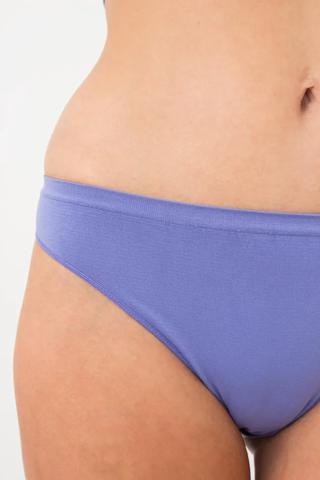 Жіночі безшовні труси бразиліана Brasilian briefs color Giulia (very peri)