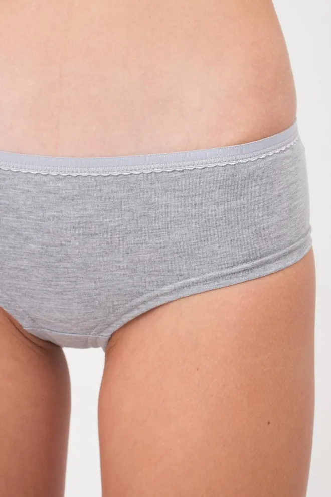 Женские трусы хипстеры Base 2602/60 Giulia (grey)