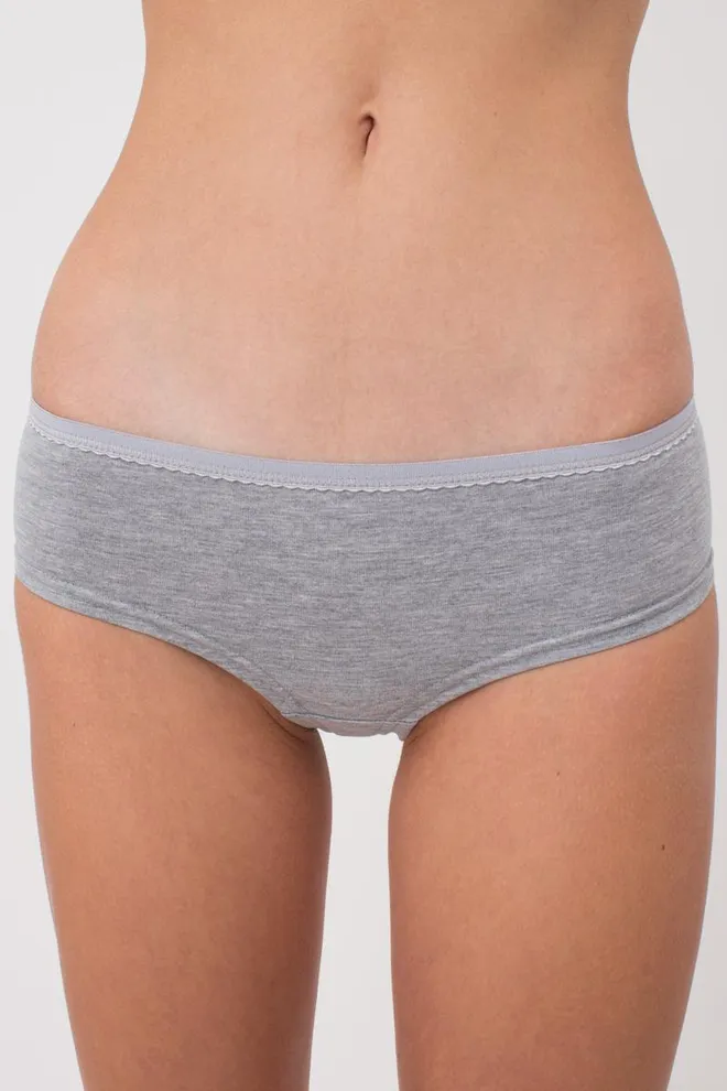 Женские трусы хипстеры Base 2602/60 Giulia (grey)
