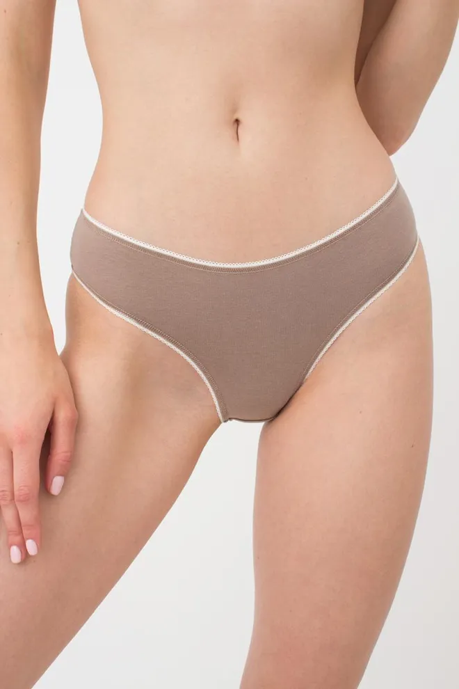 Жіночі труси сліпи Basic 2301/60 Giulia (mokko)