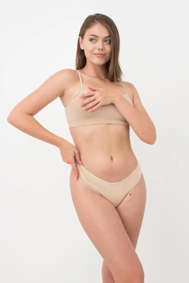 Жіночі труси сліпи Basic 2301/60 Giulia (beige)