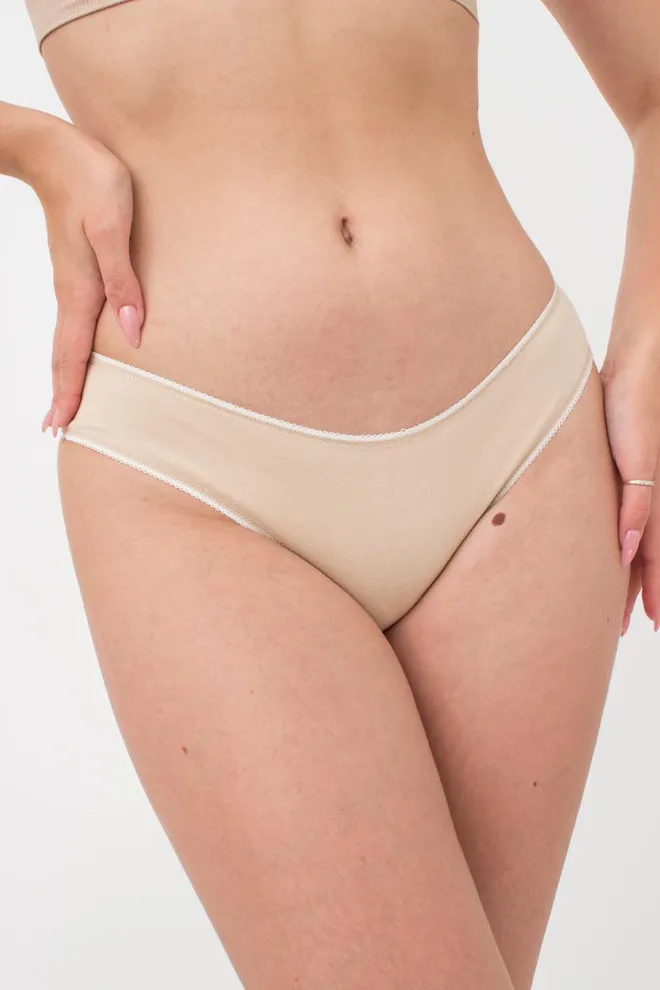 Жіночі труси сліпи Basic 2301/60 Giulia (beige)