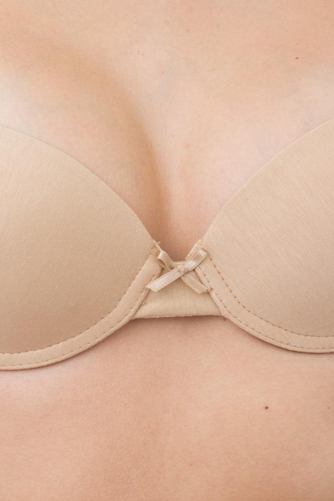 Бюстгальтер з формованою чашкою Basic cotton 1106/60 Giulia (beige)