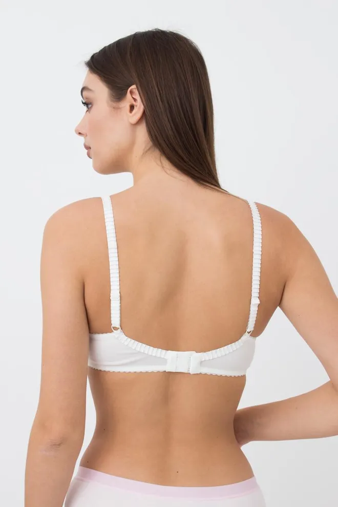 Бюстгальтер с формованной чашкой Basic cotton 1106/62 Giulia (ivory)