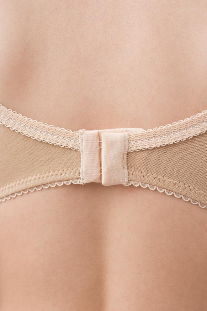 Бюстгальтер з формованою чашкою Basic cotton 1106/62 Giulia (beige)