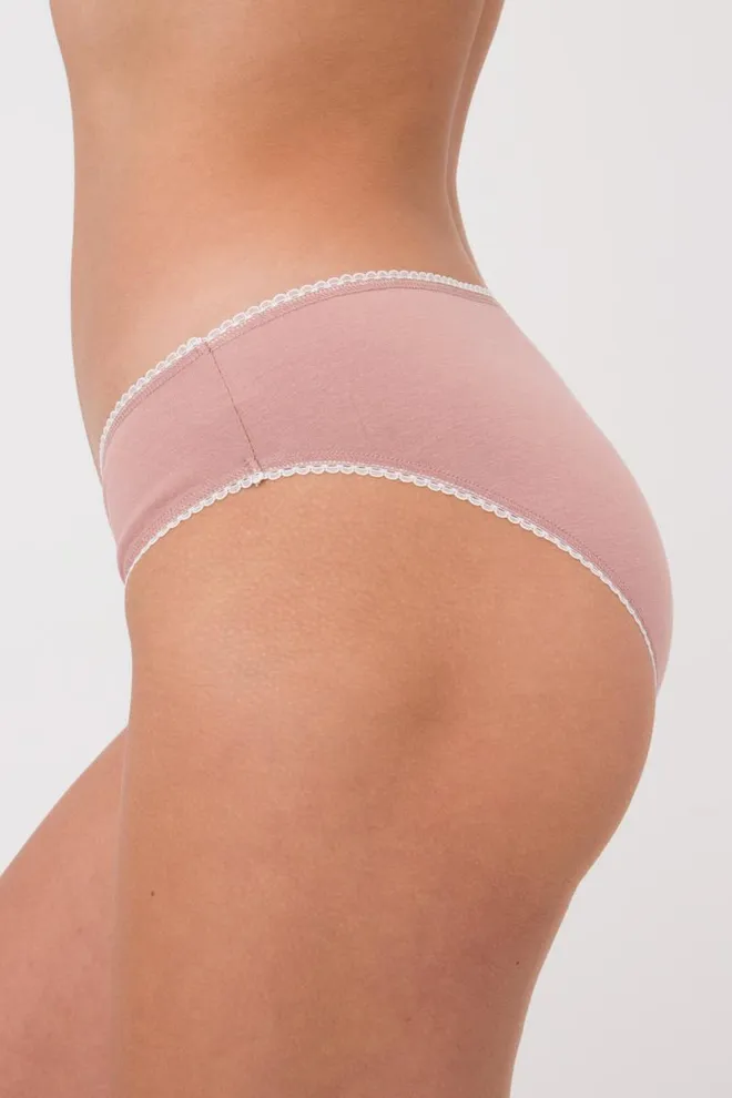 Женские трусы слипы Basic print 2301/60 Giulia (powder/camomile)