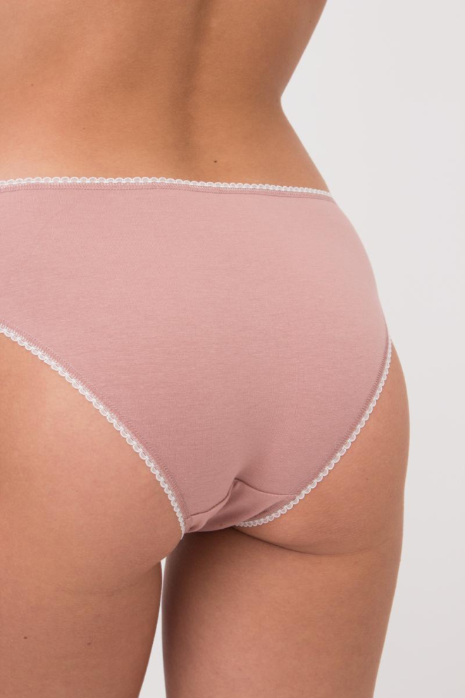Жіночі труси сліпи Basic print 2301/60 Giulia (powder/camomile)