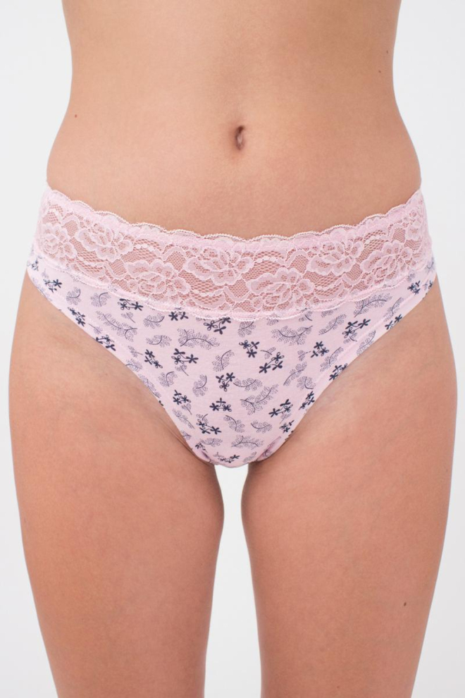 Жіночі труси хіпстери Blossom 2604/61 Giulia (white flowers)