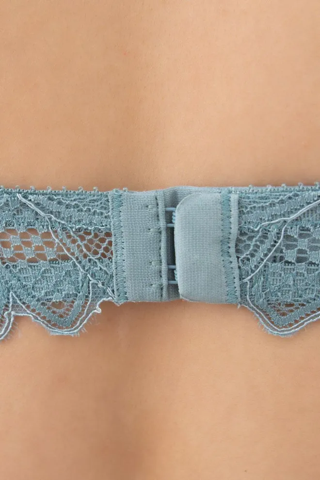 Кружевной бюстгальтер на косточках Blue forest 1252/31 Giulia (light blue)