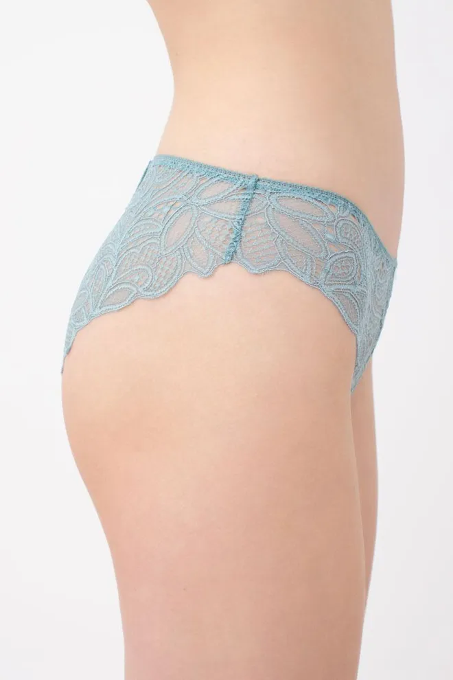 Кружевные трусы бразилиана Blue forest 2309/31 Giulia (light blue)