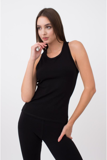 Майка женская спортивная Canotta net 01 Giulia (nero) Майка женская спортивная Canotta net 01 Giulia (nero)
