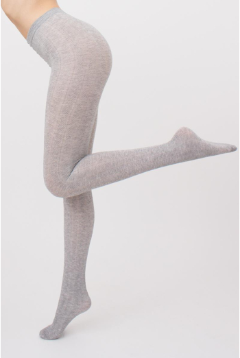 Класичні теплі колготки Cashmere touch fashion model 1 Giulia (light grey melange)