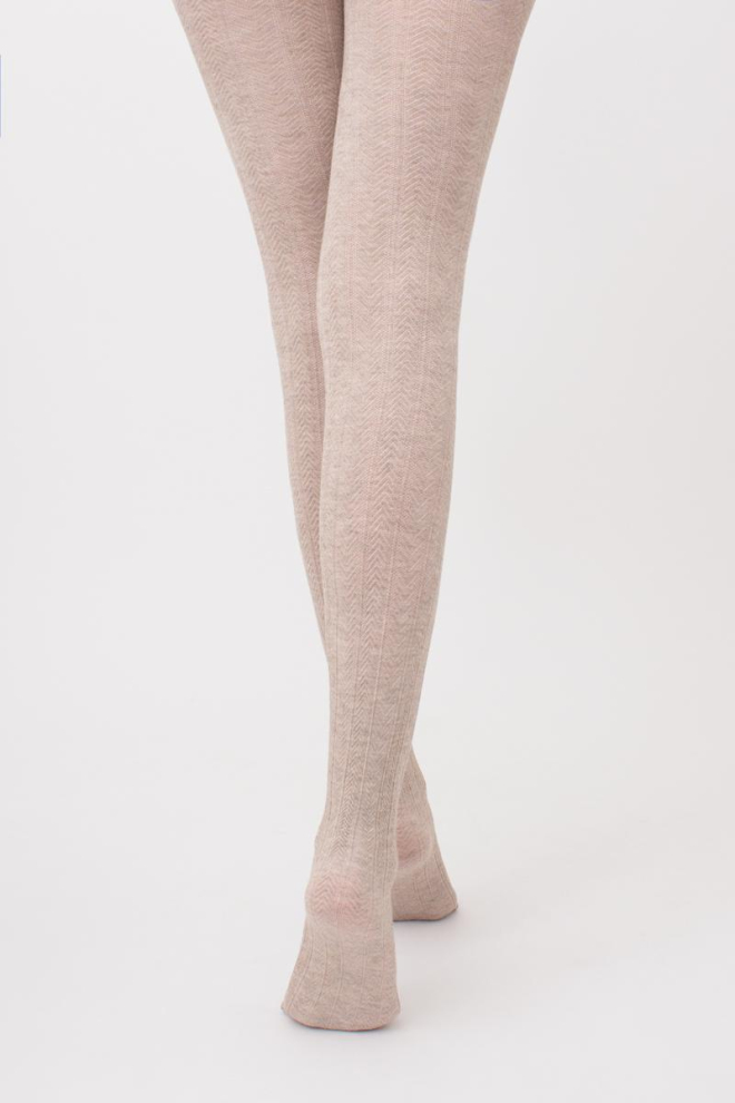 Класичні теплі колготки Cashmere touch fashion model 1 Giulia (sand)