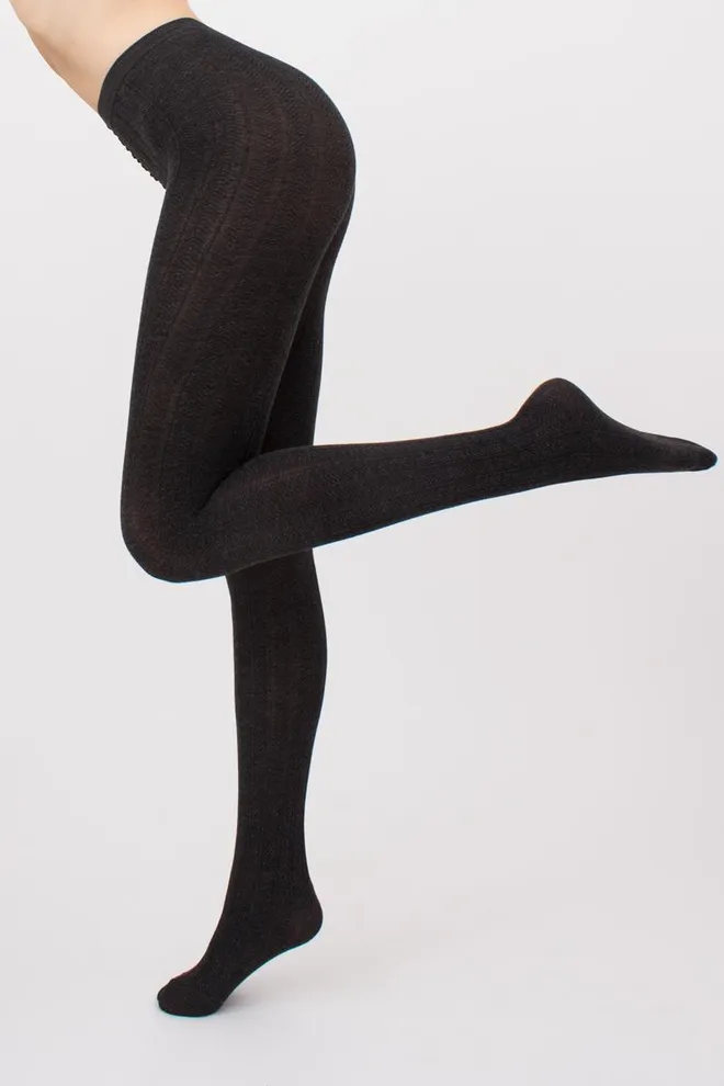 Классические теплые колготки Cashmere touch fashion model 1 Giulia (stone)