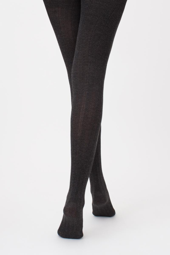 Класичні теплі колготки Cashmere touch fashion model 1 Giulia (stone)