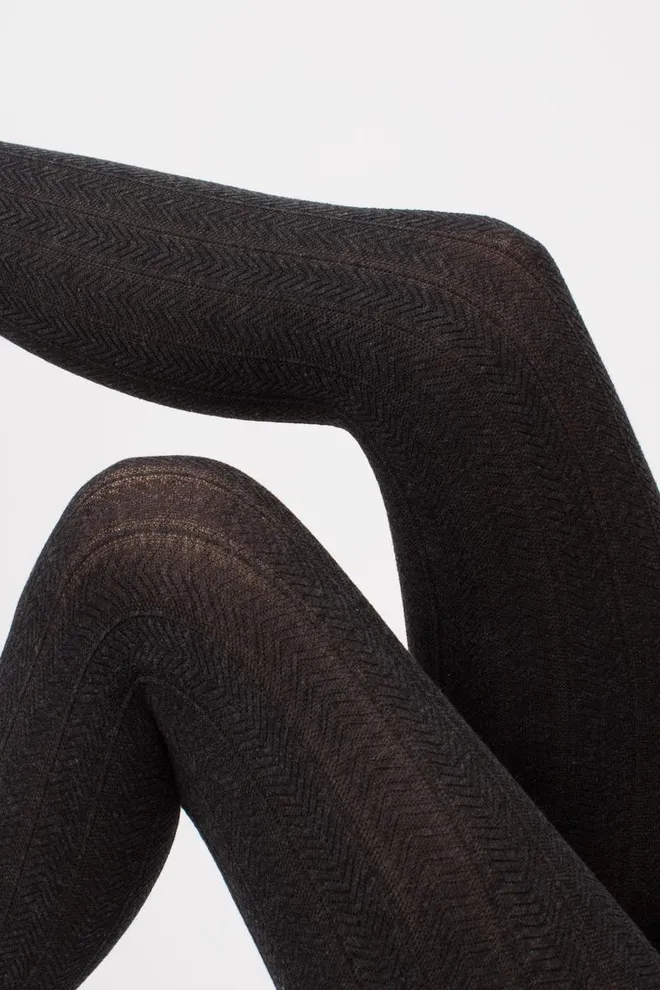 Классические теплые колготки Cashmere touch fashion model 1 Giulia (stone)