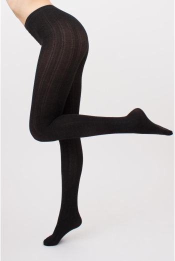 Класичні теплі колготки Cashmere touch fashion model 1 Giulia (black), чорний