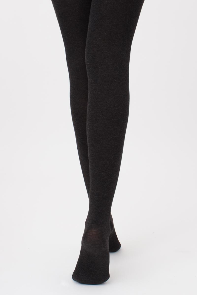 Классические теплые колготки Cashmere touch Giulia (asphalt), серый
