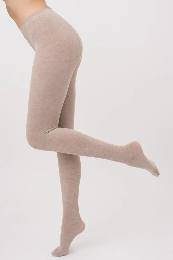 Класичні теплі колготки Cashmere touch Giulia (sand), бежевий