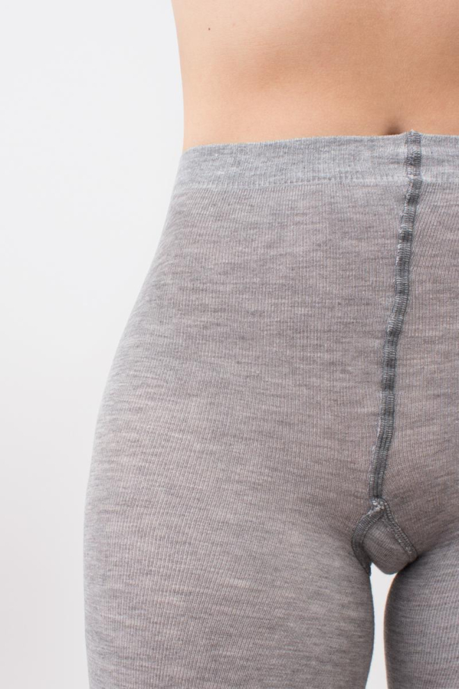 Класичні теплі колготки Cashmere touch Giulia (light grey melange)