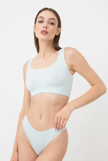 Бесшовный топ на широких бретелях Classic top Giulia (spun sugar) Бесшовный топ на широких бретелях Classic top Giulia (spun sugar)