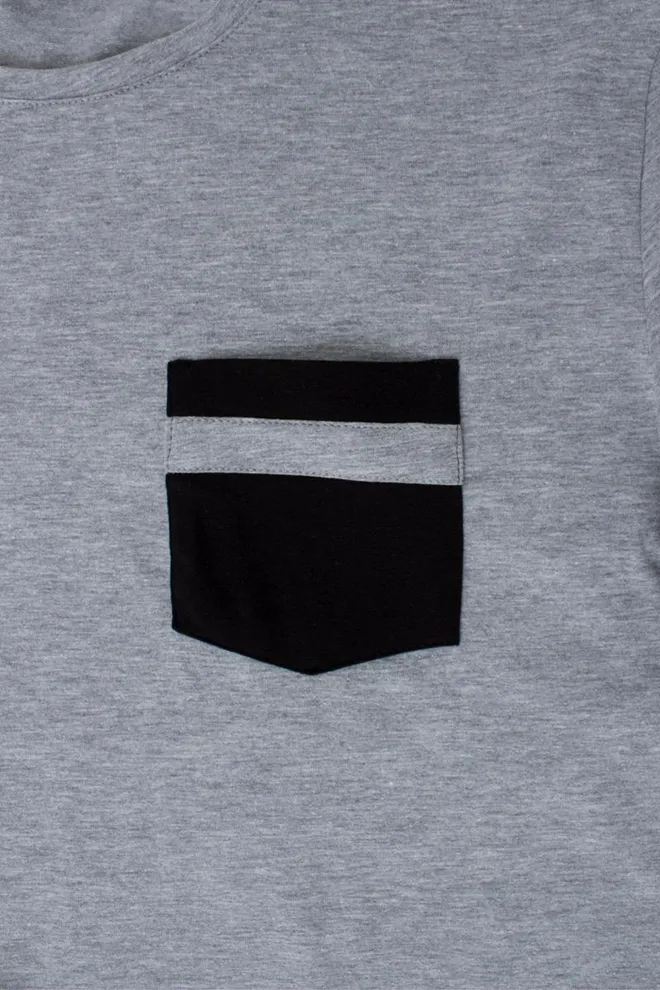 Пижама мужская хлопковая комплект кофта и штаны Comfort Life 9901/010 Giulia (light grey melange/black)