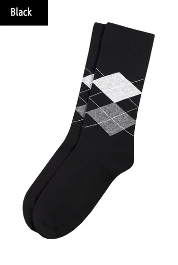 Шкарпетки чоловічі високі Comfort melange-02 Giulia (black)