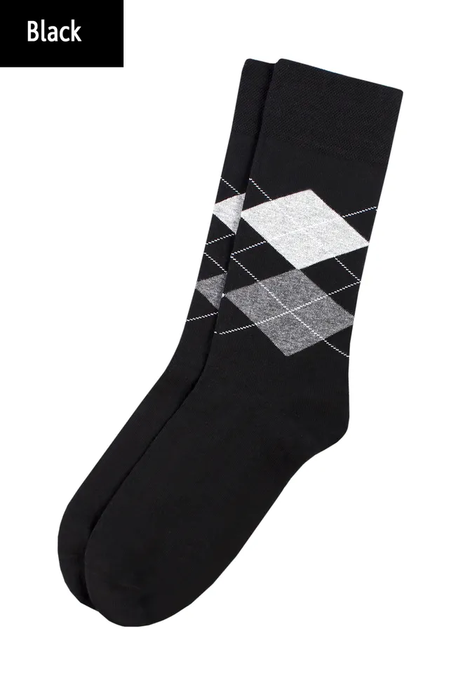 Носки мужские высокие Comfort melange-02 Giulia (black)