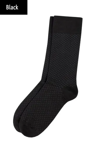 Класичні чоловічі шкарпетки COMFORT MELANGE model 3 TM GIULIA (black) Класичні чоловічі шкарпетки COMFORT MELANGE model 3 TM GIULIA (black)