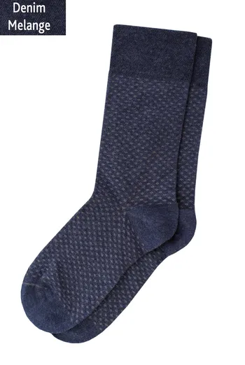 Класичні чоловічі шкарпетки COMFORT MELANGE model 3 TM GIULIA (denim melange) Класичні чоловічі шкарпетки COMFORT MELANGE model 3 TM GIULIA (denim melange)