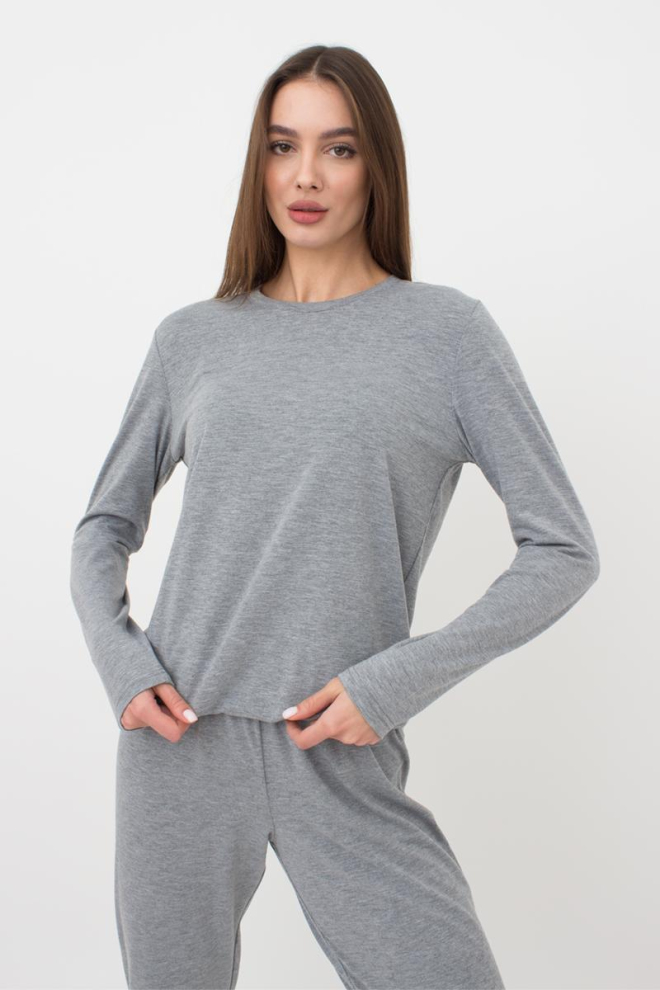 Піжама жіноча зі штанями Comfort style 5323/030 Giulia (light grey melange)