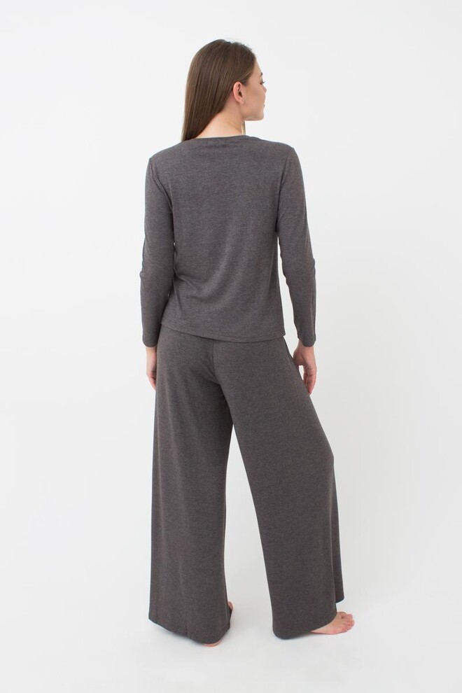 Пижама женская со штанами Comfort style 5333/030 Giulia (dark grey melange)