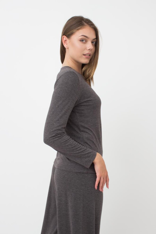 Пижама женская со штанами Comfort style 5333/030 Giulia (dark grey melange)