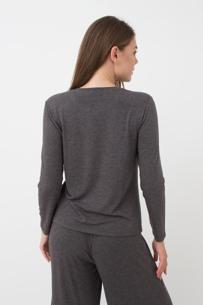 Пижама женская со штанами Comfort style 5333/030 Giulia (dark grey melange)