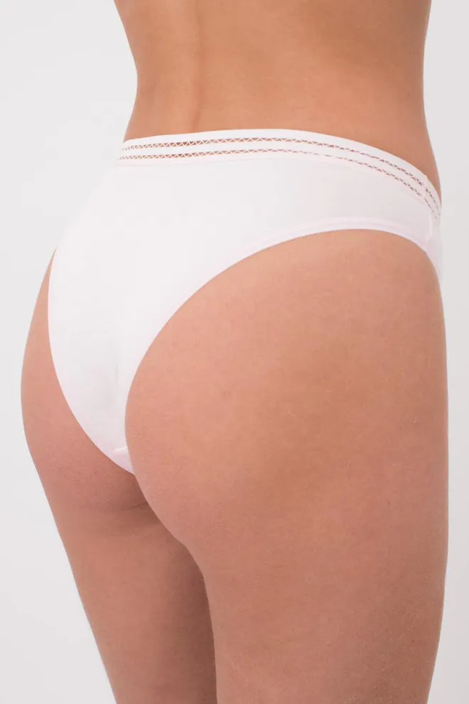 Женские трусы бразилиана Cotton print 2212/06 Giulia (pink)