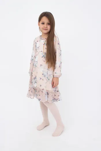 Детские однотонные хлопковые колготки D025 Junior Giulia (panna) Детские однотонные хлопковые колготки D025 Junior Giulia (panna)