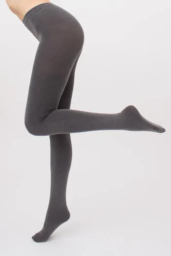 Теплі бавовняні колготки Delicate cotton 150 den Giulia (shark)
