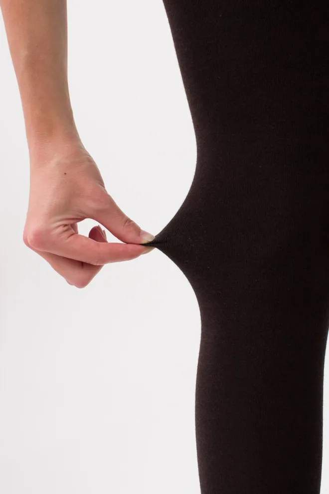 Теплі бавовняні колготки Delicate cotton 150 den Giulia (caffe)