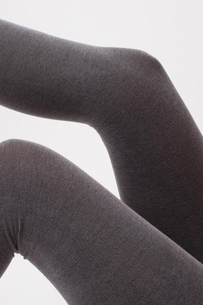 Теплі бавовняні колготки Delicate cotton 150 den Giulia (shark)