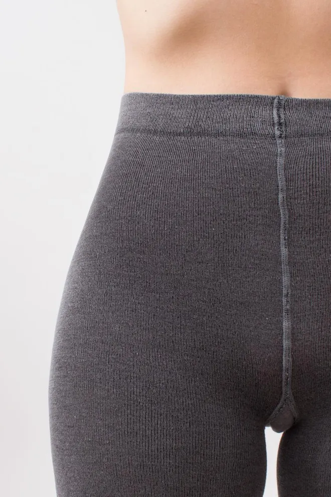 Теплые хлопковые колготки Delicate cotton 150 den Giulia (shark)