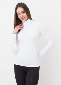 Бесшовная водолазка DOLCEVITA MANICA LUNGA Giulia (bianco), белый