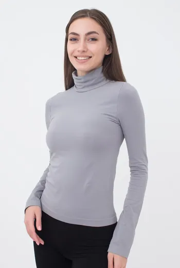 Бесшовная водолазка DOLCEVITA MANICA LUNGA Giulia (sleet), серый Бесшовная водолазка DOLCEVITA MANICA LUNGA Giulia (sleet), серый