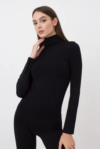 Бесшовная водолазка DOLCEVITA MANICA LUNGA Giulia (nero), черный Бесшовная водолазка DOLCEVITA MANICA LUNGA Giulia (nero), черный